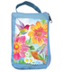 Colorful Hummingbird and Flowers Compact Tote Bag - A. Dodson's