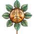 Metal Flower Faces Garden Stake - 2 Styles - A. Dodson's