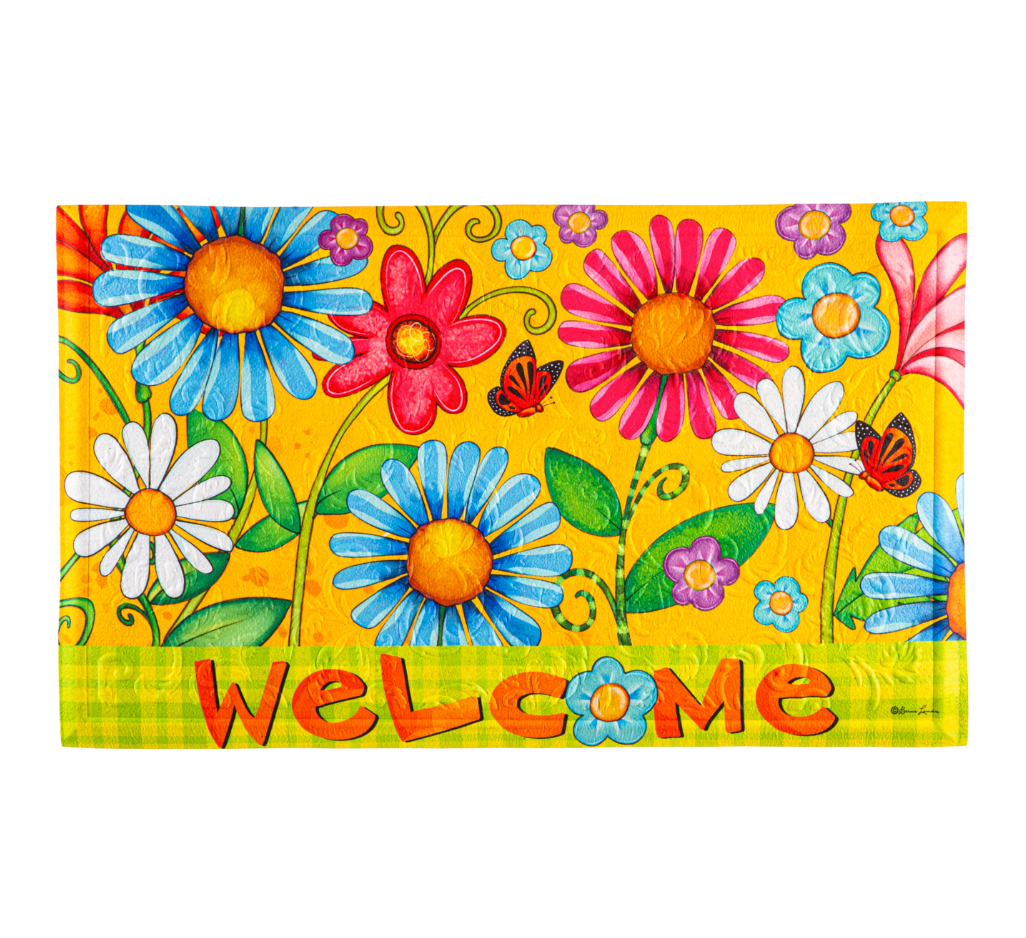 Welcome Spring Embossed Floor Mat - A. Dodson's