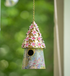 Flower Roof Decorative Metal Birdhouse, Small - A. Dodson's