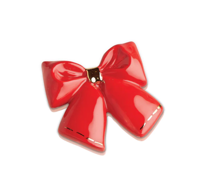 NORA FLEMING WRAP IT UP RED BOW MINI A238