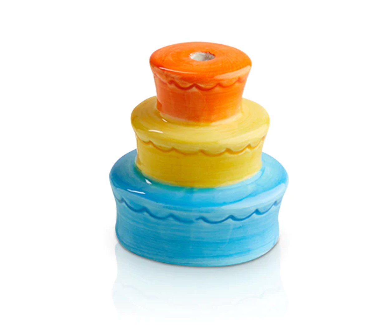 RETIRED NORA FLEMING BEST BIRTHDAY EVER CAKE MINI A194