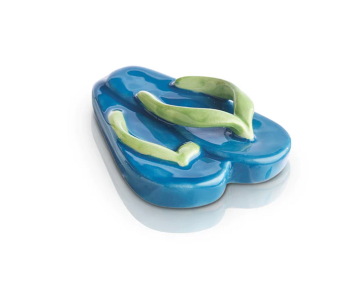 NORA FLEMING SUNNING AND FUNNING FLIP FLOP MINI A156
