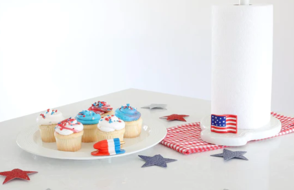 NORA FLEMING STARS & STRIPES FOREVER AMERICAN FLAG MINI A18 - A. Dodson's