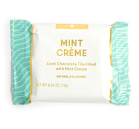 Mint Crème Dark Chocolate Tile