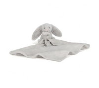 Bashful Grey Bunny Soother By Jellycat