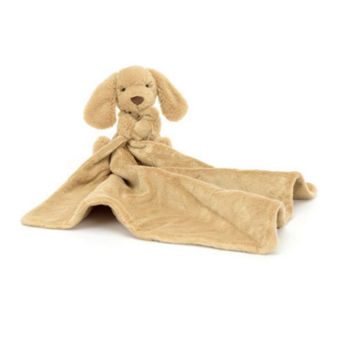 Bashful Toffee Puppy Soother By Jellycat