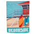 Retro Beach Suede Garden Flag - A. Dodson's