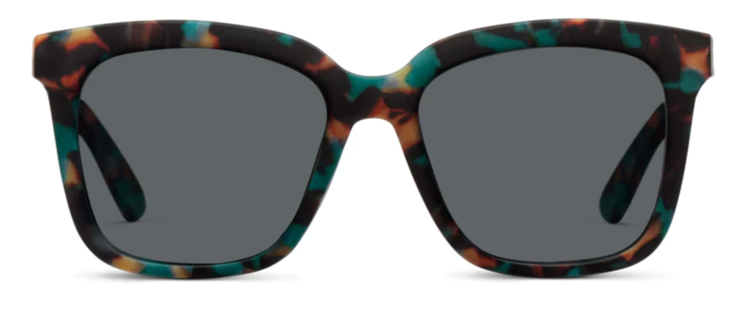 PEEPERS First Class Sunglasses - Teal Botanico - A. Dodson's