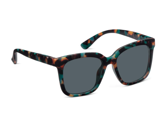 PEEPERS First Class Sunglasses - Teal Botanico - A. Dodson's