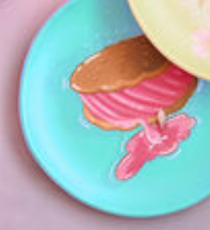 Patisserie Plate, 12 Asst, Melamine, 8.75"
