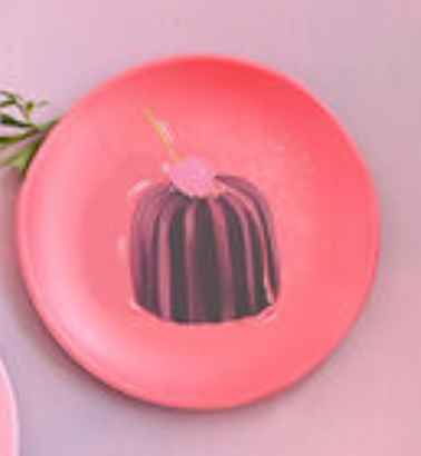Patisserie Plate, 12 Asst, Melamine, 8.75"
