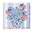 Flags and Hydrangeas Paper Luncheon Napkins - A. Dodson's