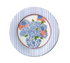 Flags and Hydrangeas Paper Salad & Dessert Plates - A. Dodson's