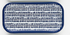 Fish Tray, 4 Asst, Melamine, 4" x 8"