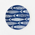 School of Fish "Paper" Platter, Melamine, 16"