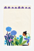 Woman Dish Towel, 2 Asst, Fabric, 18" x 28"