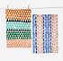 Triangle/Paint Dabs Dish Towel, 2 Asst, Fabric, 18" x 28"