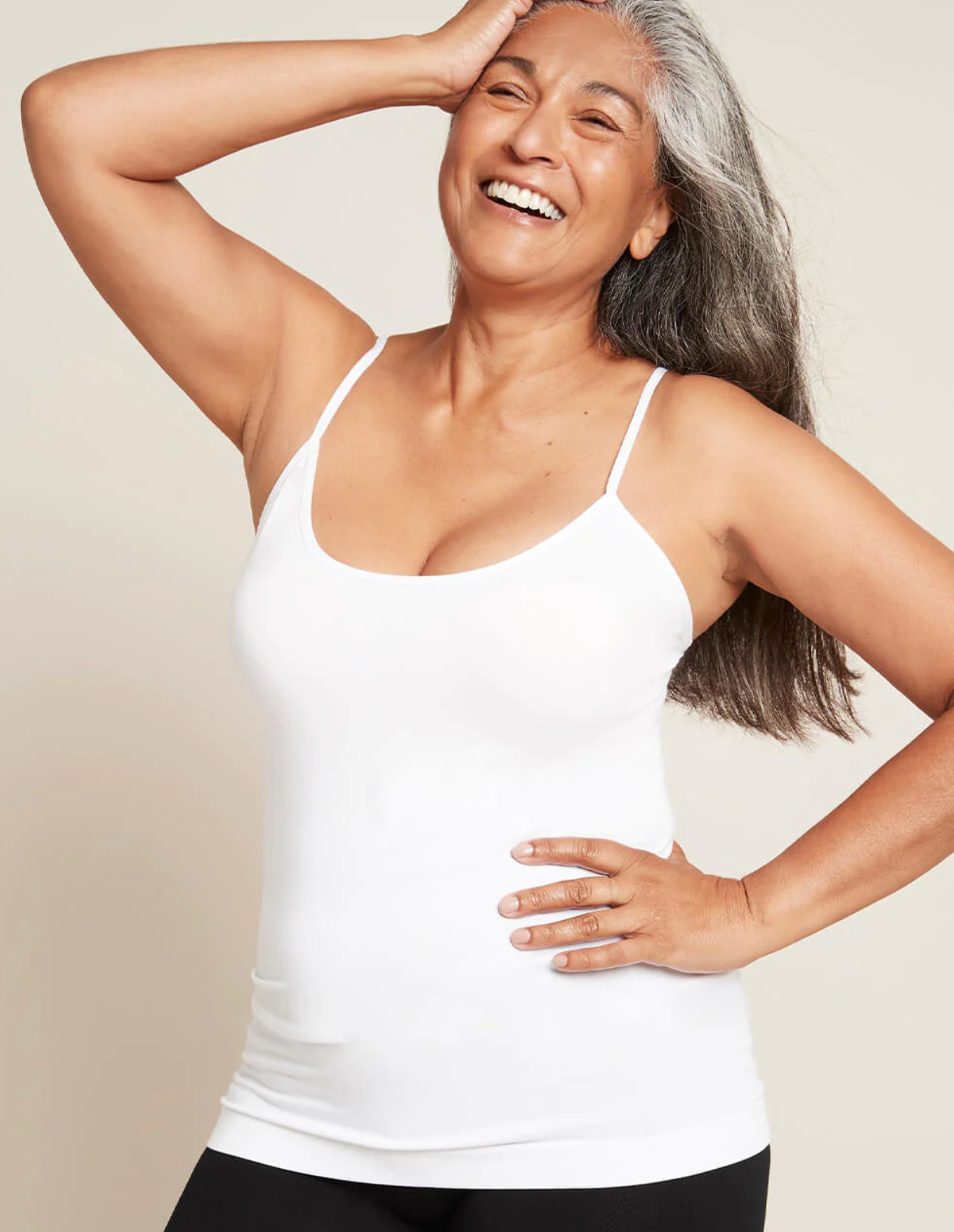 White Cami Top BY BOODY - A. Dodson's