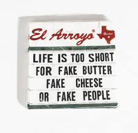 El Arroyo Cocktail Napkins (Pack of 20) - Fake Cheese