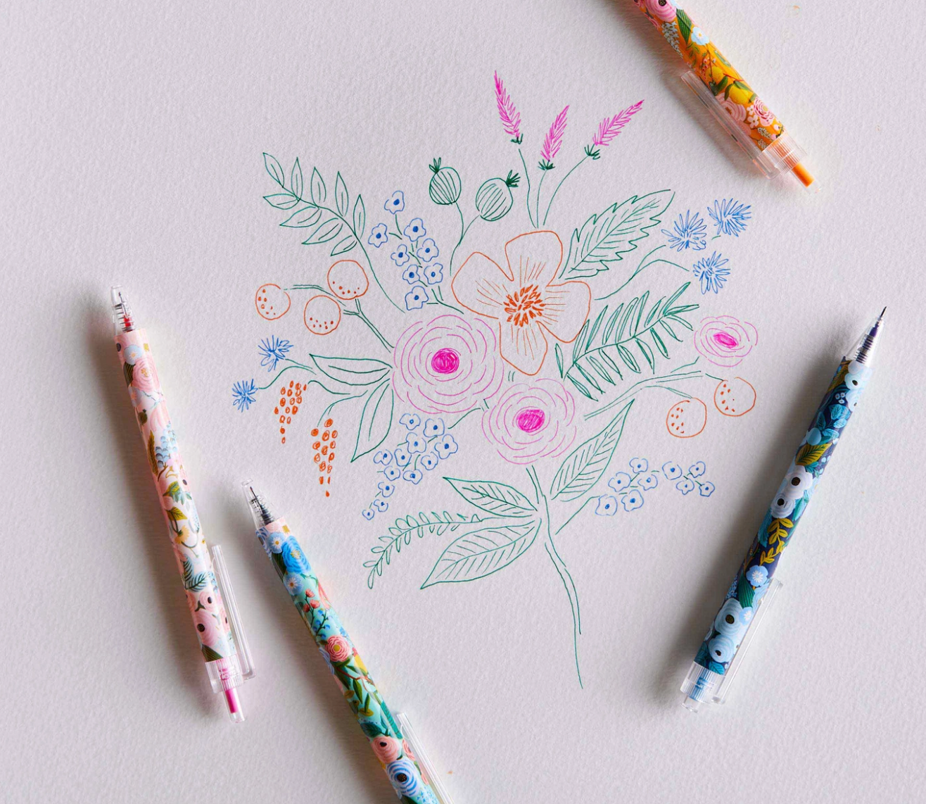 Garden Party Gel Pen Set by Rifle Paper Co - A. Dodson's