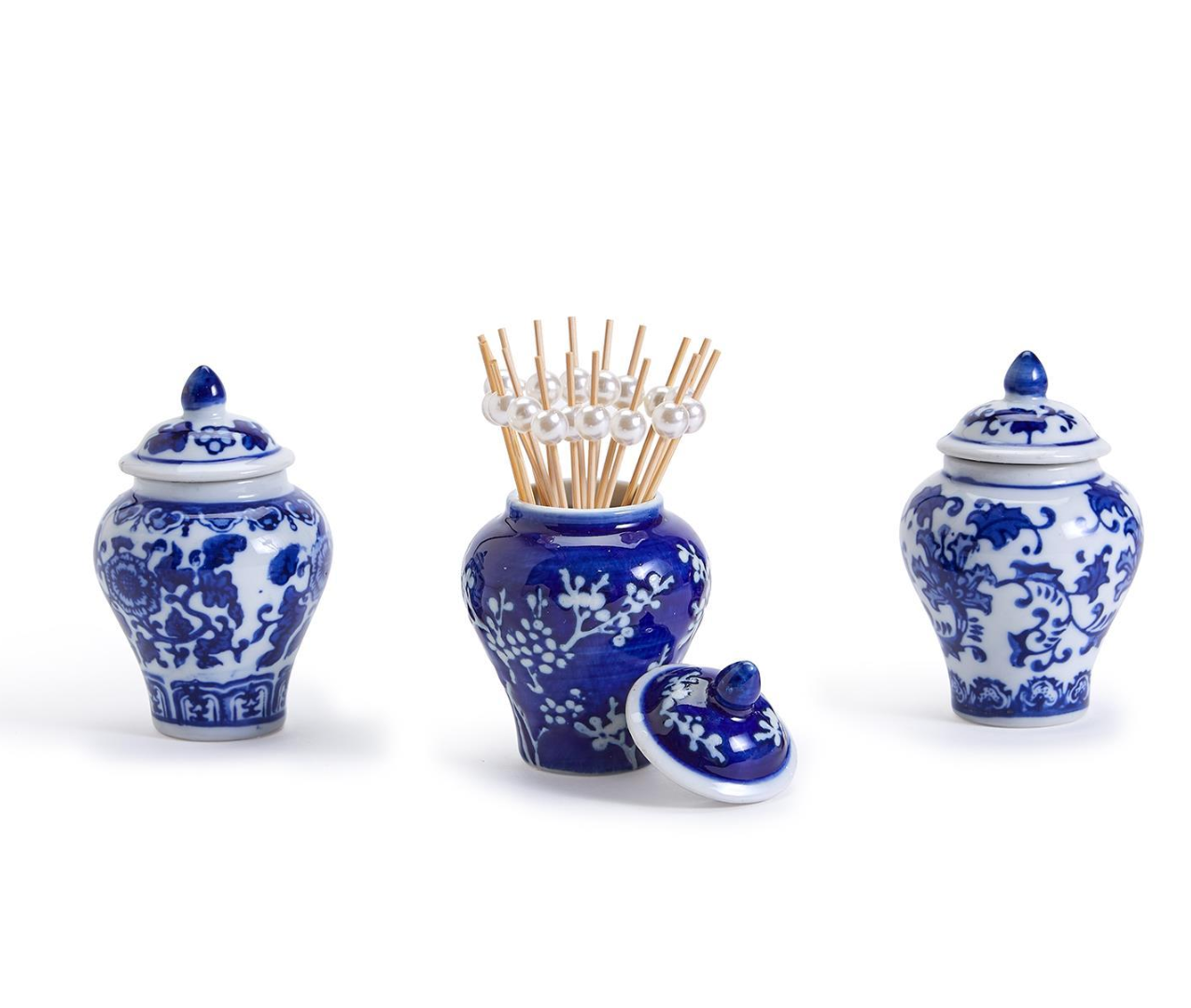 MINI GINGER JAR WITH PICKS - 3 STYLES - A. Dodson's