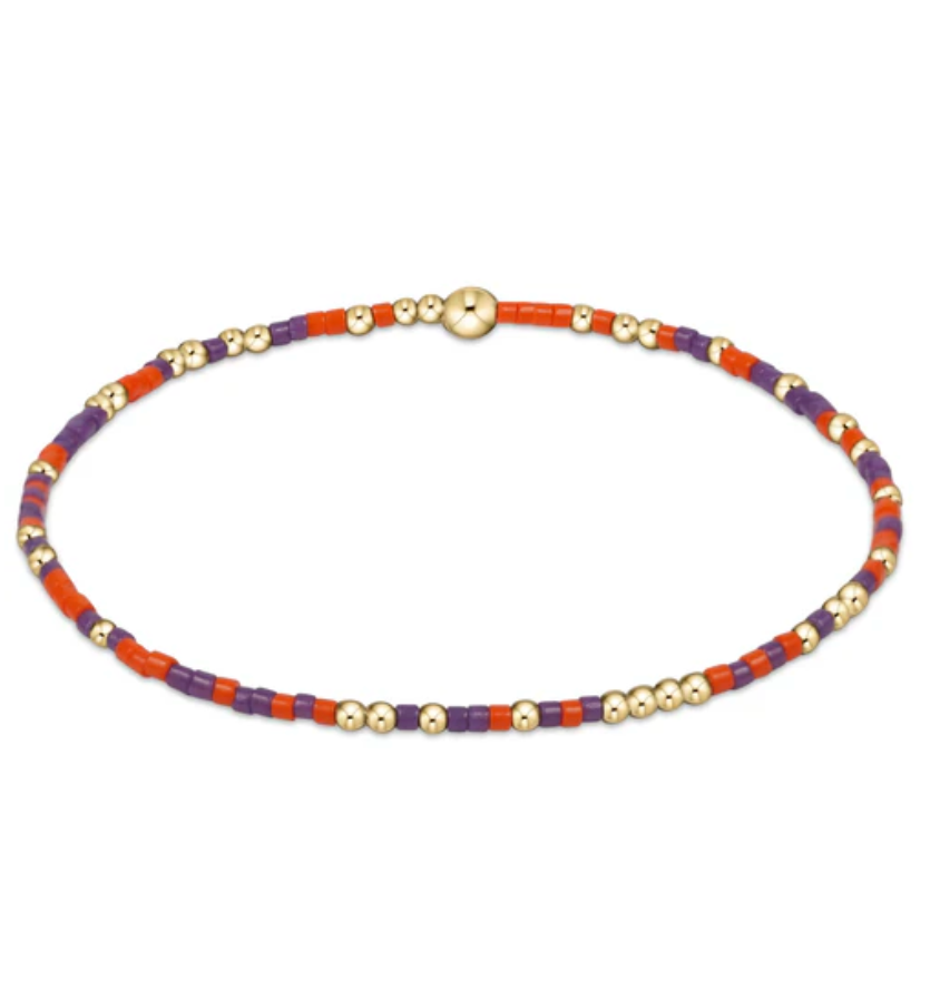 gameday hope unwritten bracelet -bright orange and purple by enewton - A. Dodson's