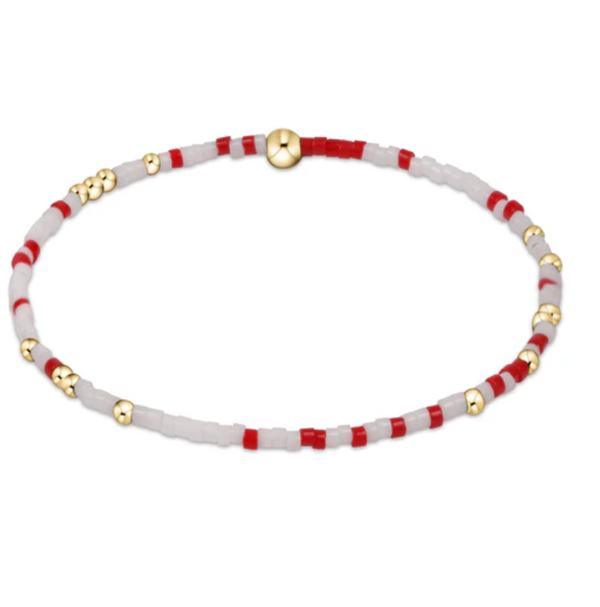 gameday hope unwritten bracelet - bright orange/matte navy by enewton