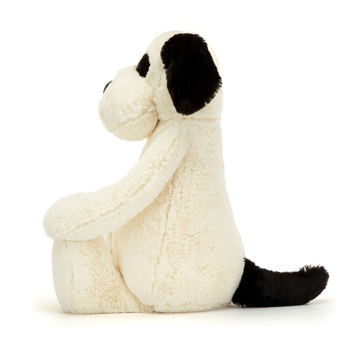 Bashful Black & Cream Puppy Really Big By Jellycat