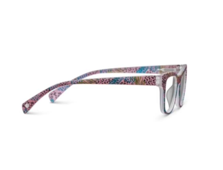 PEEPERS LYNX BLUE LIGHT READERS - PINK SAFARI - A. Dodson's