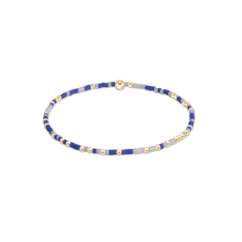 enewton extends - gameday hope unwritten bracelet - purple-white by enewton