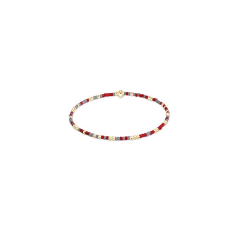 enewton extends - gameday hope unwritten bracelet - grey-bright red - A. Dodson's