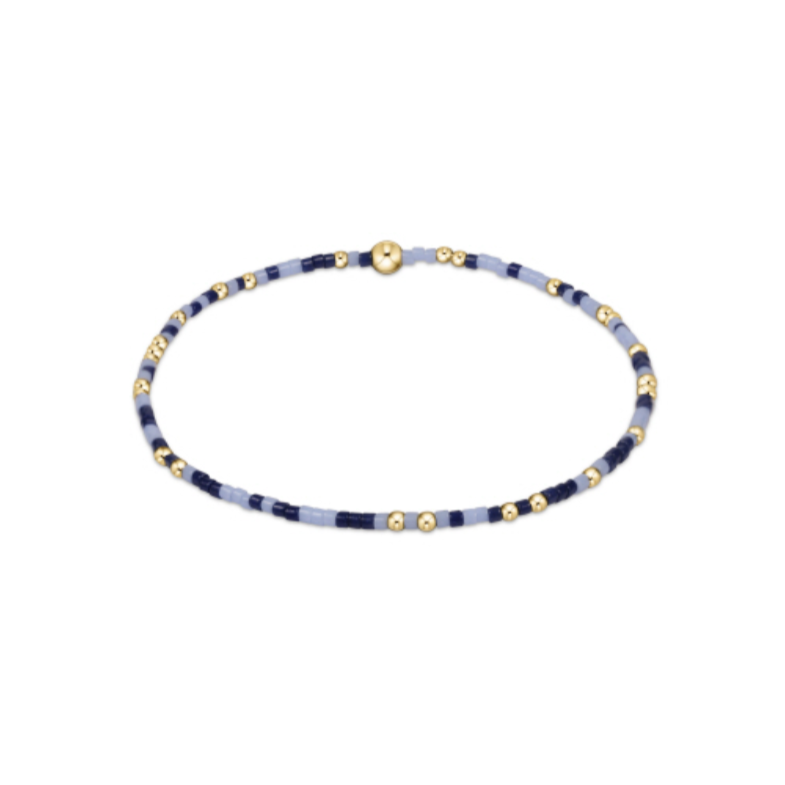 enewton extends - gameday hope unwritten bracelet - light blue-matte navy - A. Dodson's