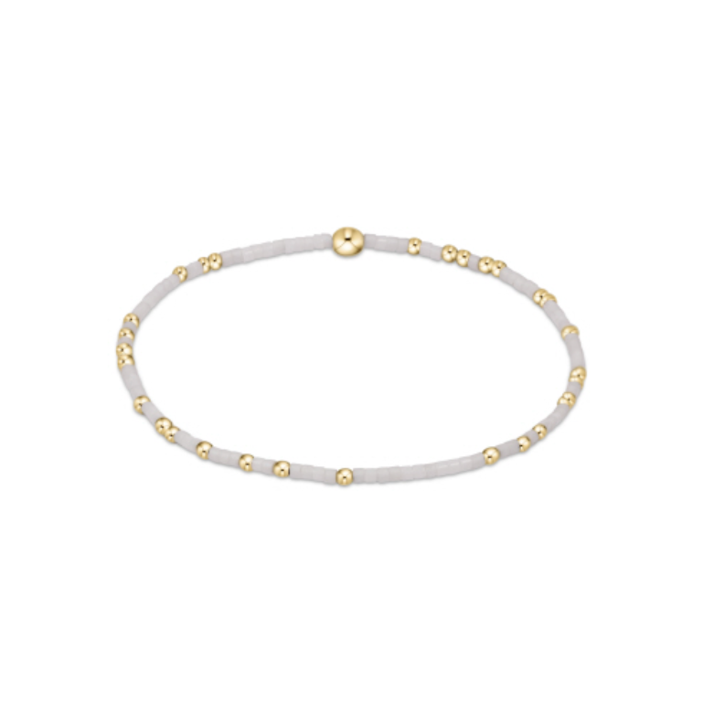 gameday hope unwritten bracelet - white - A. Dodson's