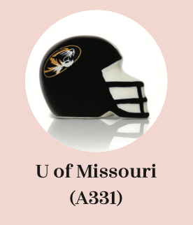 NORA FLEMING UNIVERSITY OF MISSOURI HELMET MINI - A331