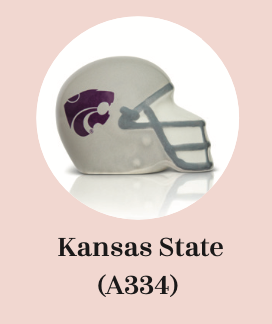 NORA FLEMING KANSAS STATE HELMET MINI - A334