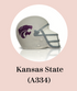 NORA FLEMING KANSAS STATE HELMET MINI - A334