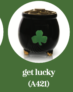 NEW 2025 NORA FLEMING GET LUCKY MINI A POT OF GOLD A421