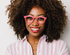 PEEPERS SAFFRON BLUE LIGHT READERS - STRAWBERRY/PINK BOTANICO