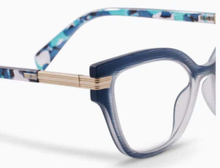 PEEPERS MARQUEE BLUE LIGHT READERS - NAVY/MARINE QUARTZ