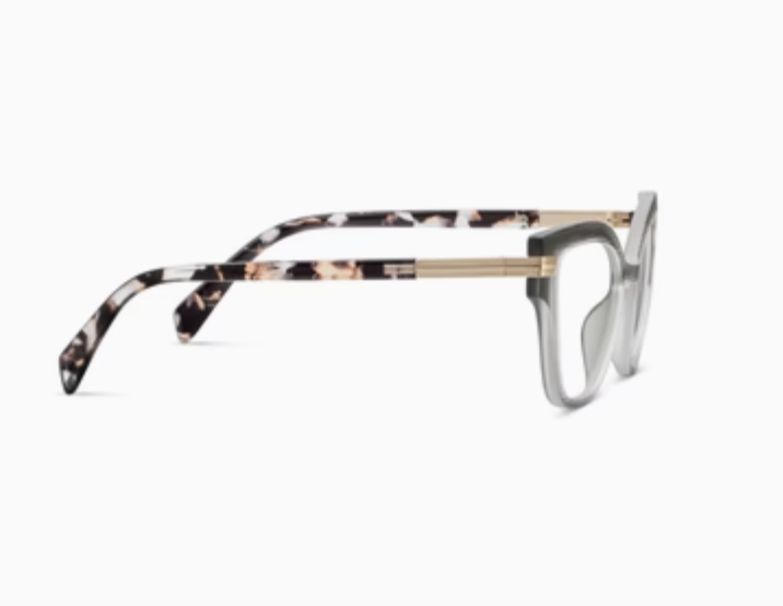 PEEPERS MARQUEE BLUE LIGHT READERS - BLACK/SAND QUARTZ