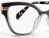 PEEPERS MARQUEE BLUE LIGHT READERS - BLACK/SAND QUARTZ
