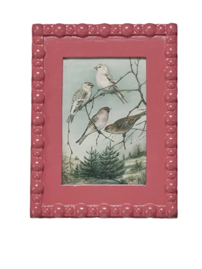 Picture Frame w/ Vintage Reproduction 5 X 7 Inch