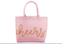 Cheers Sparkle Tote By Mud Pie