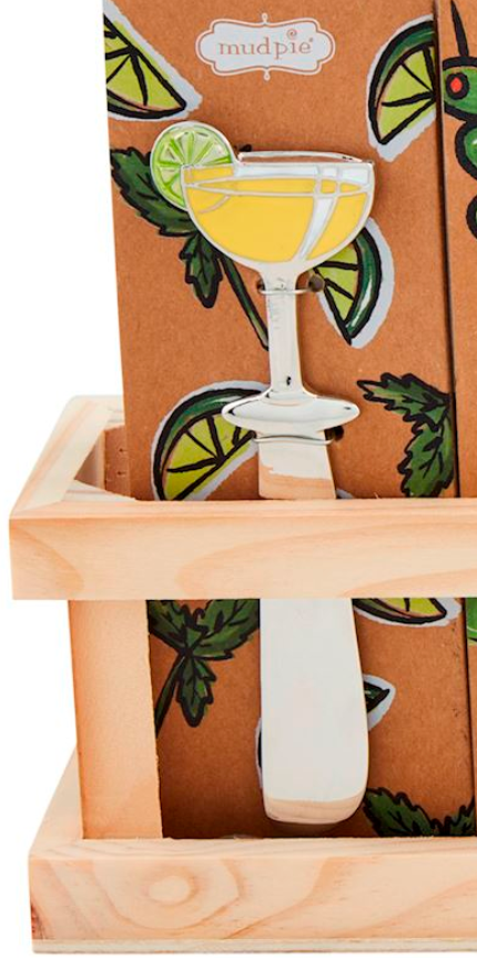 Cocktail Enamel Spreaders - 4 Styles BY MUD PIE