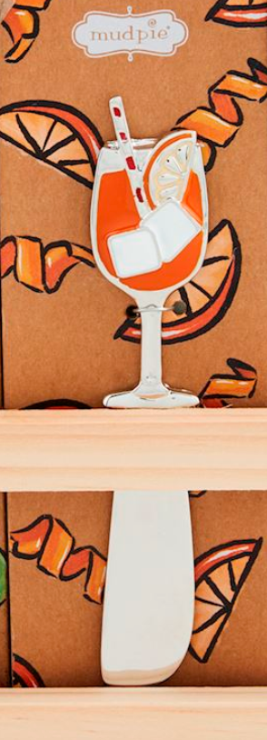Cocktail Enamel Spreaders - 4 Styles BY MUD PIE