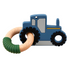 TRACTOR SILICONE TEETHER BY MUD PIE