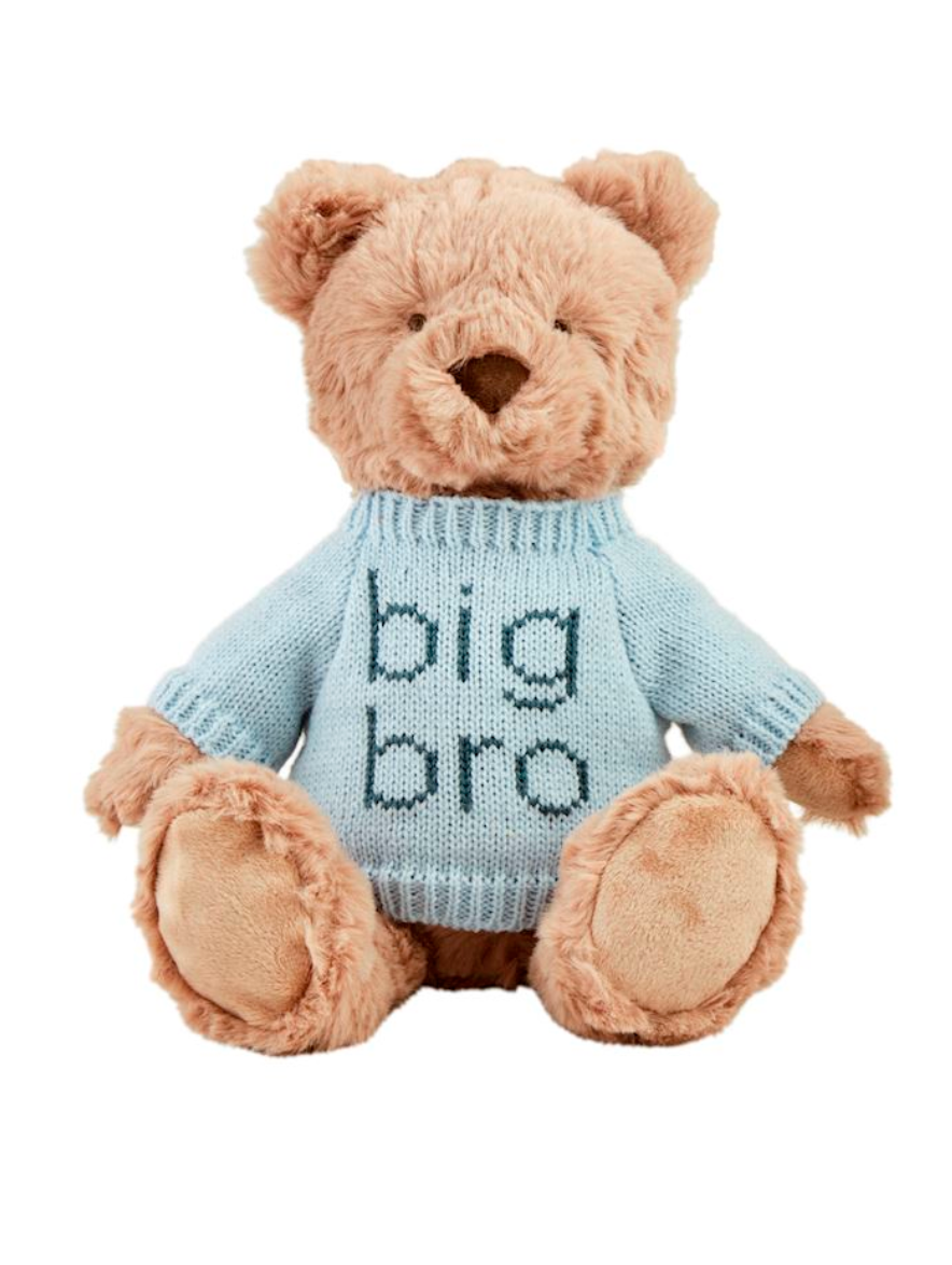 Big Sibling Plush Bears - 2 STYLES BY MUD PIE