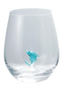 18 oz. Stemless Wine Glass with Hand-Blown Figure Inside, 8 Styles