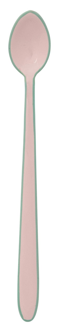 Enameled Stainless Steel Cocktail Spoon, 3 Colors